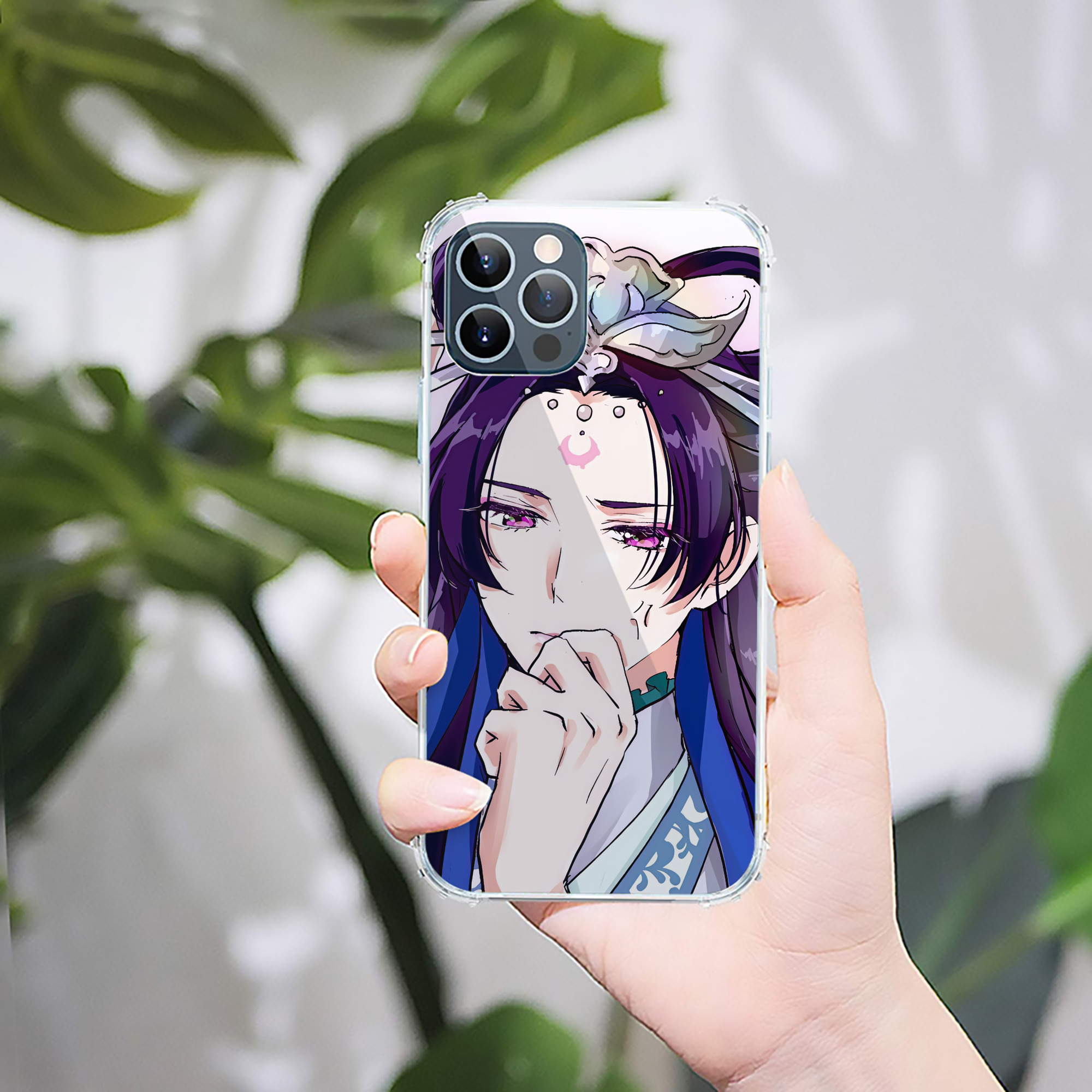 （画像用） 薬屋のひとりごと The Apothecary Diaries 【iPhone 12シリーズ対応】透明スマホケース（クリアソフトケース）